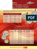 GTO Thyristor Identification Bulletin 8009