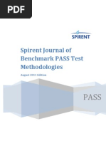 Spirent Journal of Benchmark PASS-TMJ