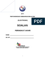 Soalan Fault Finding - PKM - 2011 PDF