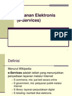 Layanan Elektronis (E Services)