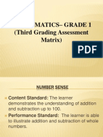 Mathematics - Grade 1