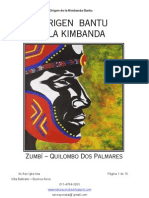 El Origen Bantu de La Kimbanda