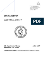 US Dept. of Energy Electrical Safety Handbook DOE-HDBK-1092