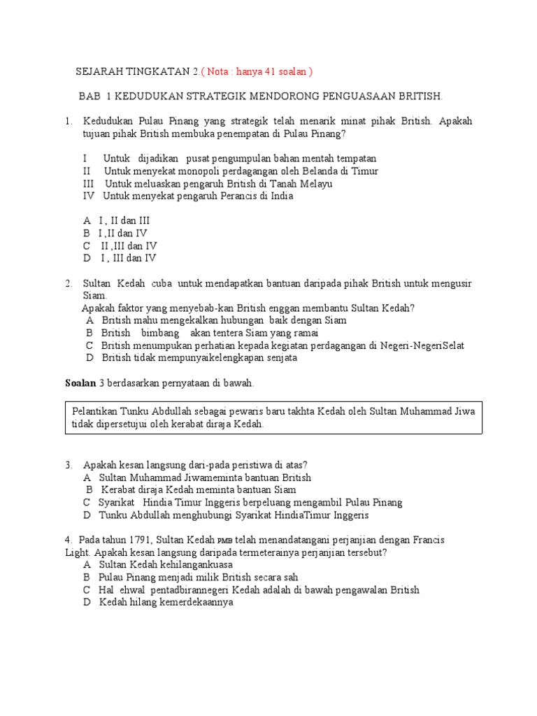 Modul Sej Ting 2 Bab 1  PDF