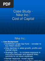 Download Analysis Slides-WACC Nike by Ong Pei Chin SN132379551 doc pdf