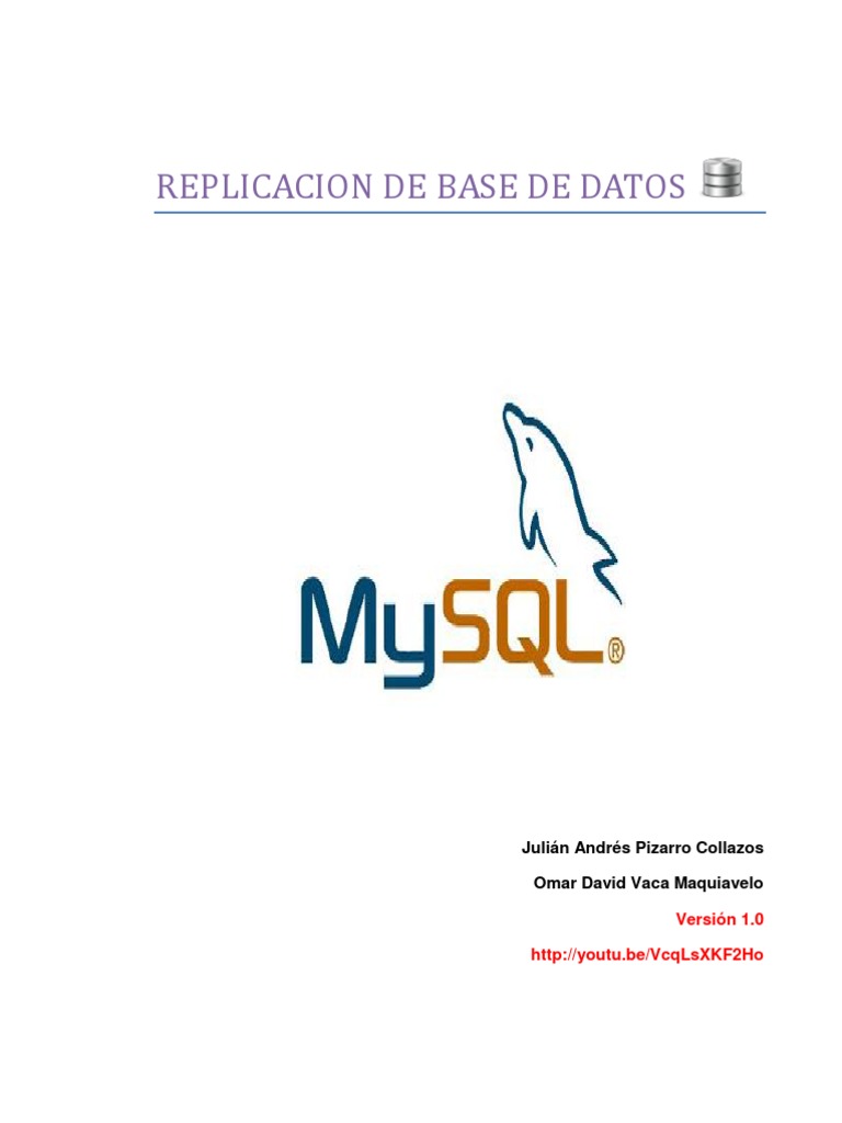 Guía de Replicación de Bases de Datos MySQL | PDF | Mi sql | SQL