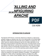 Installing and Configuring Apache