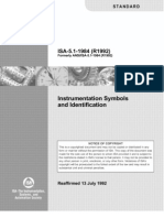 5.1 Instrumentation Symbols and Identification Formerly ANSI