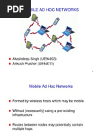 Mobile Ad Hoc Networks Printouts