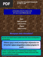 Download ANALISA DATA EVALUASI PROGRAM by Wagino Thok SN132388316 doc pdf