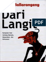 Dari Langit Kumpulan Esai Tentang Manusia, Masyarakat, Dan Kekuasaan Rizal Mallarangeng