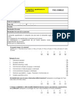 Questionario Di Gradimento Per Corso Inglese