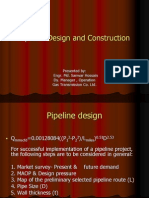 Pipeline Design and Construction