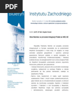 Bogdan Koszel - Rola Niemiec w procesie integracji Polski ze WE/UE