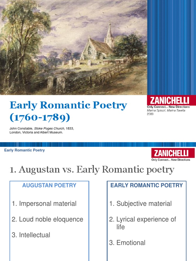 Early Romantic Poetry | PDF | Robert Burns | Romanticism