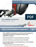 CosmosWorks 101 Bolt Connectors