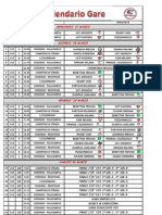 Calendario Torneo 2013