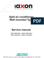 Wall-Mounted Split Air Conditioner Service Manual