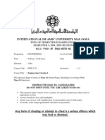 MTH 1111 Sem I, 2004-05