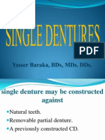 Single Denture