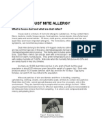 Dust Mite Allergy