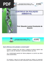 Aula  Controle da Poluição ambiental