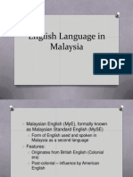 English Language in Malaysia