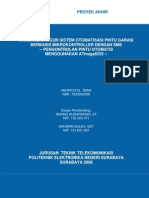 Sistem Otomatisasi Pintu Garasi Berbasis Atmega8535 Dengan Sms