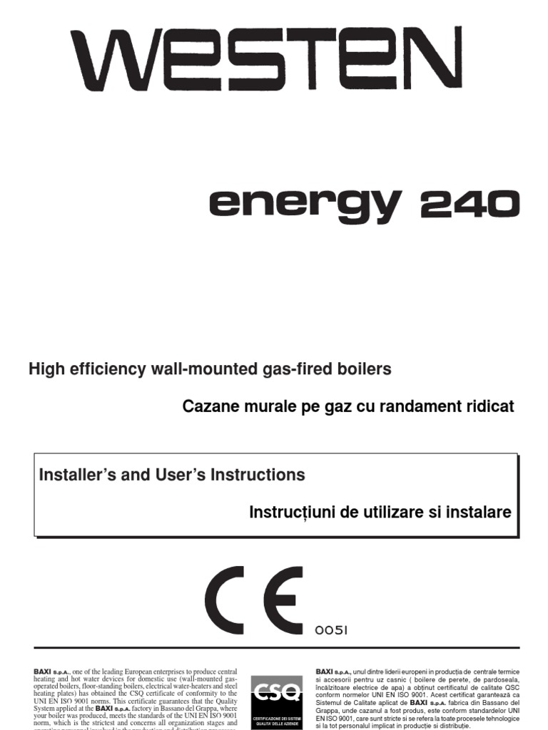 Baxi Potterton Ep00 Manual Arts Summitdigital