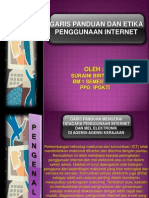 Etika Penggunaan Internet (Power Point)