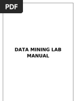 Download Data Mining Lab Manual by Amanpreet Kaur SN132436626 doc pdf