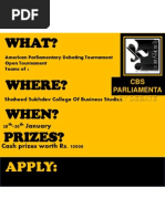 American Parliamentary Debating Tournament