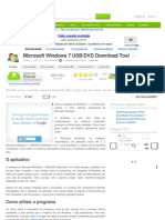 Microsoft Windows 7 USB_DVD Download Tool Download - Baixaki