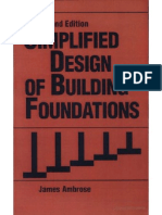 Simplified Design of Building Foundations PDF