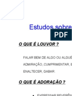 Louvor e Adoração (Estudo )