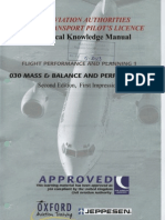 JAA ATPL BOOK 06 - Oxford Aviation Jeppesen - Mass Balance and Performance