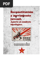 Reconstitución y movimiento juvenil_ JCA_JCZ