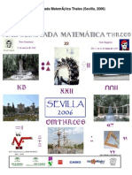 XXII Olimpiada Matemática Thales (Sevilla 2006)