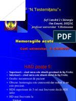 Hemoragie Digestivă Acuta 20.02.2012