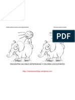 Encuentra Las Diferencias y Colorea para Los Mas Pequenos 6 PDF