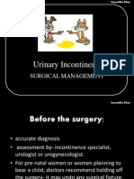 Surgical Management of Urinary Incontinence