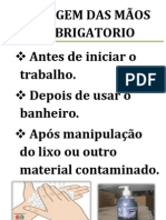 impreção de avisos