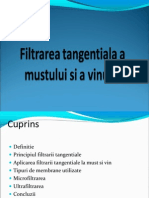 Filtrarea Tangentiala A Mustului Si A Vinului 1