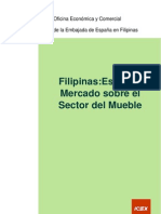 Estudio de Mercado Del Mueble en Filipinas - ICEX 2003