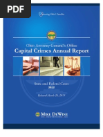 2012 Capital Crimes Annual Report