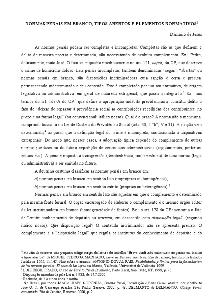 normas-penais-em-branco-e-tipos-abertos-pdf-direito-penal-lei