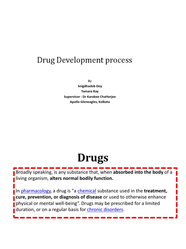 Drug Development Processapollo | PDF | Clinical Trial | Pharmaceutical Drug