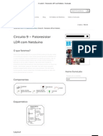 Circuito 9 - Fotoresistor LDR Com Netduino - DuinoLabs