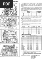 Kubota Engine Model