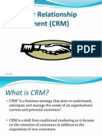 Customer Relationship Management (CRM)